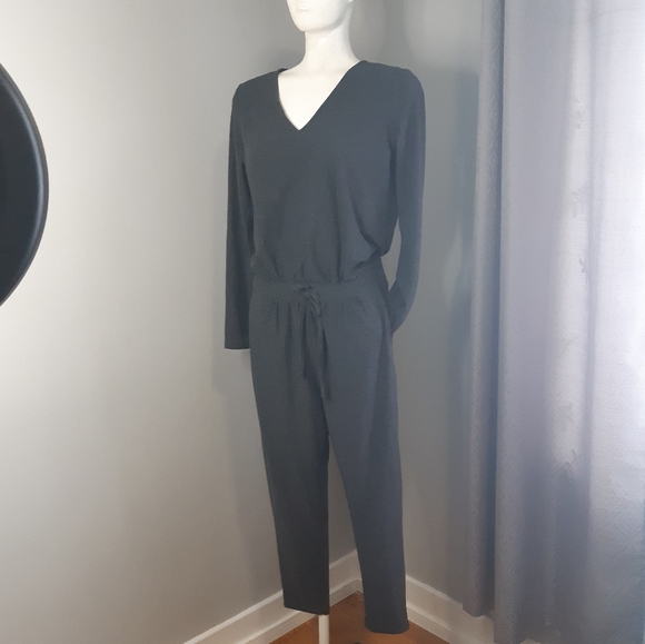Freedom trail by kyodan super soft quality grey jumpsuit drawstring romper med - Picture 5 of 16